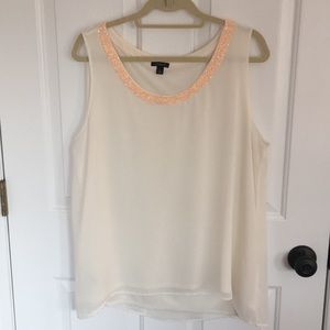 Beautiful sleeveless blouse